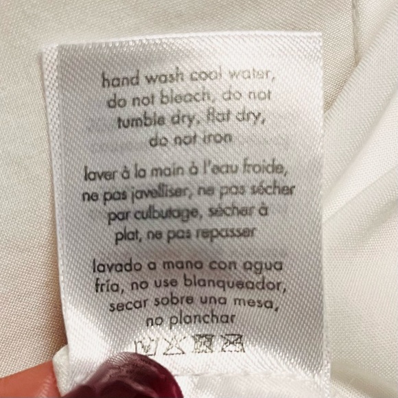 WeWoreWhat Blanca Wrap Dress Womens Size Small White Plunge Long Sleeve Poplin - Picture 10 of 16